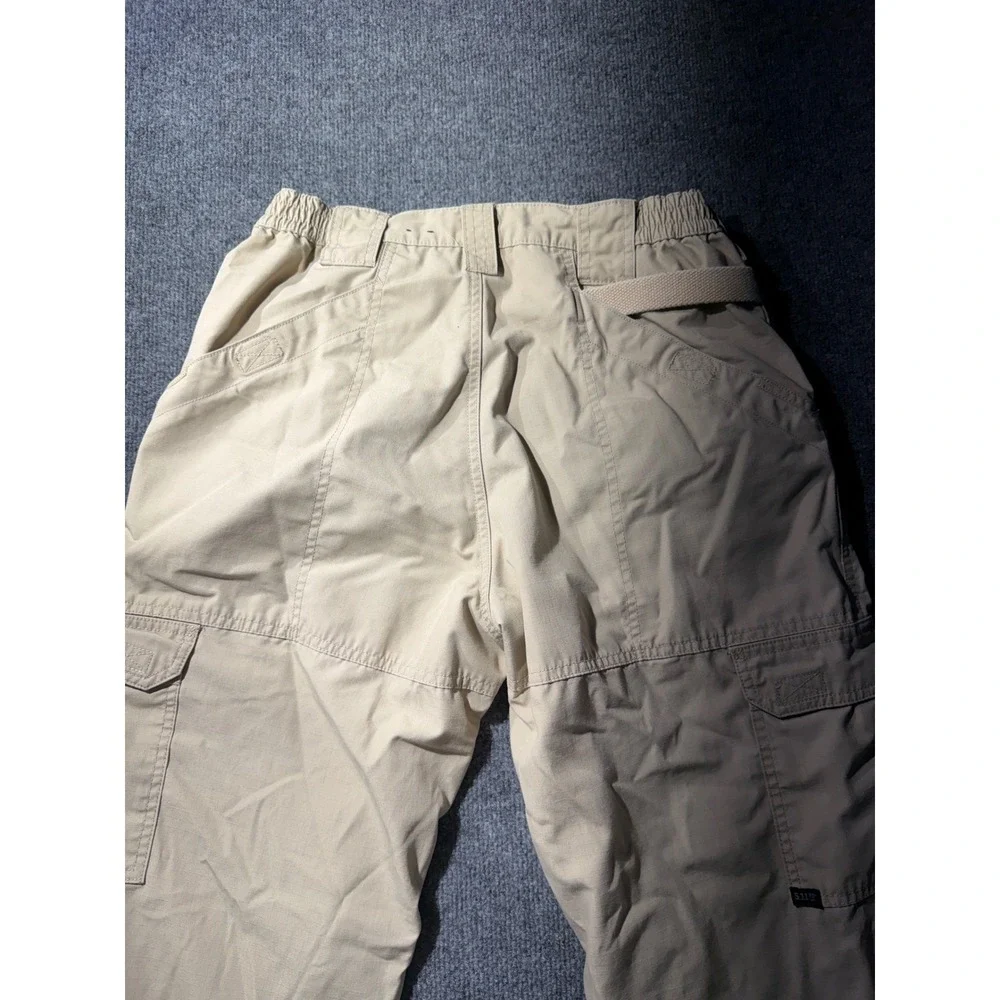 5.11 Tactical Series Mens Cargo Pants Khaki Tan Ripstop 74273 Size 32x34 Utility